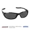 Kleenguard Hellraiser, Safety Glasses, Smoke, Smoke Lens, Black Frame, Full-Frame 25714 - alternate 3